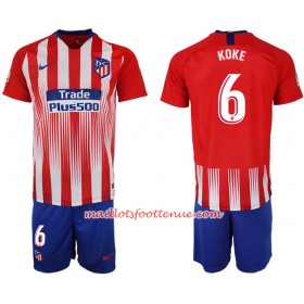 Maillot/Tenue Atlético Madrid KOKE 6 Enfant Domicile 2018/2019